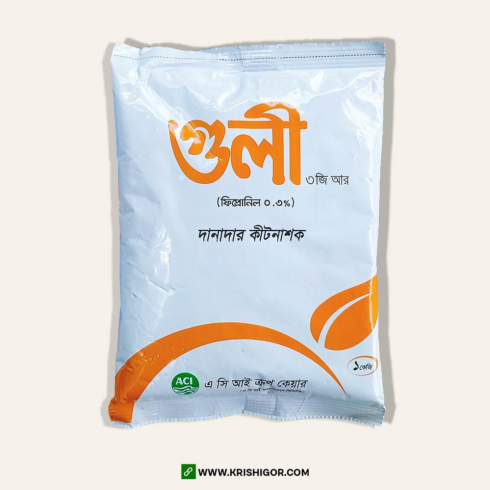 গুলী ০.৩ জি আর (ফিপ্রোনিল) দানাদার কীটনাশক Goole 3GR Fipronil Granular Insecticide