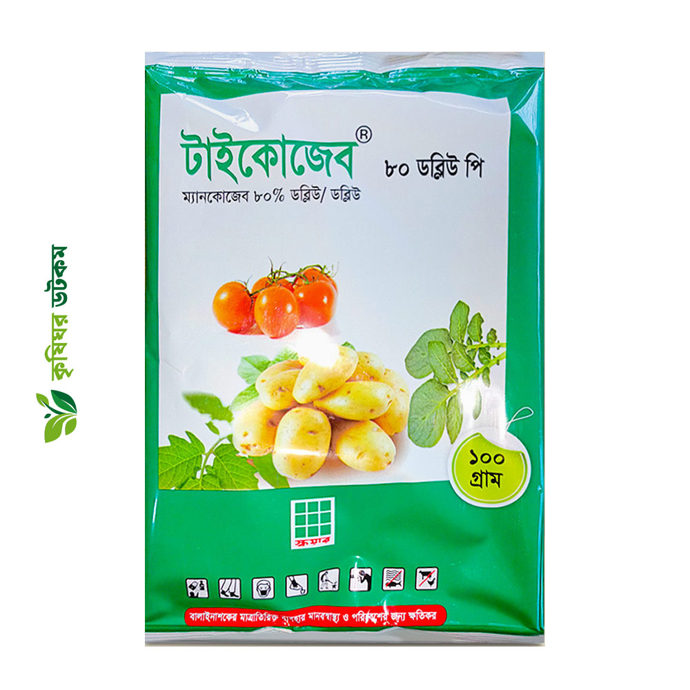 টাইকোজেব ৮০ ডব্লিউপি ছত্রাকনাশক (ম্যানকোজেব ৮০%)