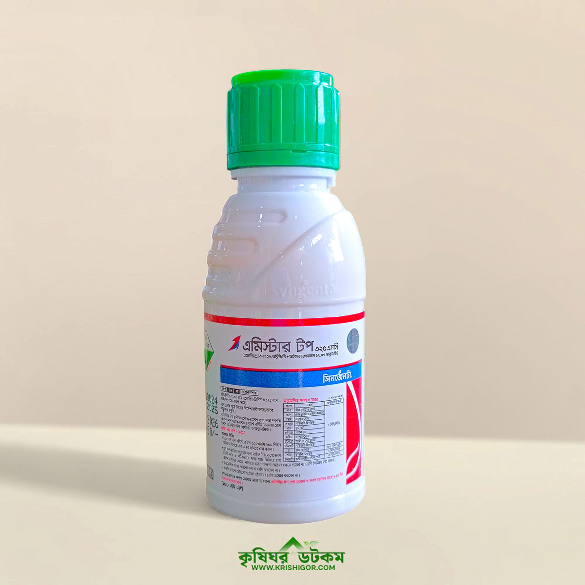 এমিস্টার টপ ৩২৫ এসসি (এজোক্সিস্ট্রোবিন + ডাইফেনোকোনাজল) ছত্রাকনাশক Amistar Top 325 SC Difenoconazole + Difenoconazole Fungicide 100 Ml 500 Ml