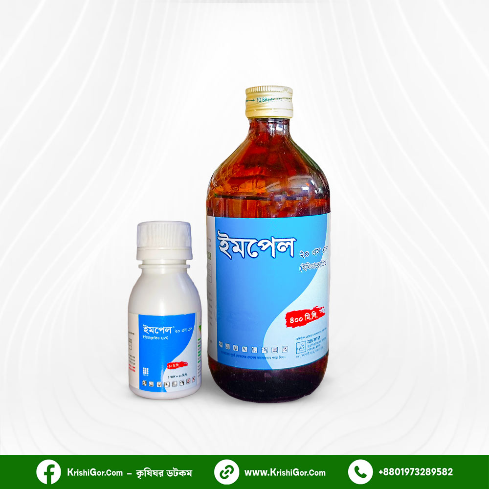 ইমপেল ২০ এস এল (ইমিডাক্লোপ্রিড ২০%) কীটনাশক Impel 20 SL Imidacloprid Insecticide